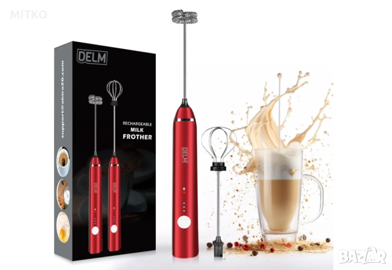 бъркалка за разпенване на мляко, снимка 1