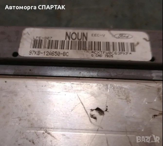 Компютър ДВИГАТЕЛ FORD KA 1.3 97KB-12A650-BC NOUN, 97KB12A650BC LPE-307, снимка 1