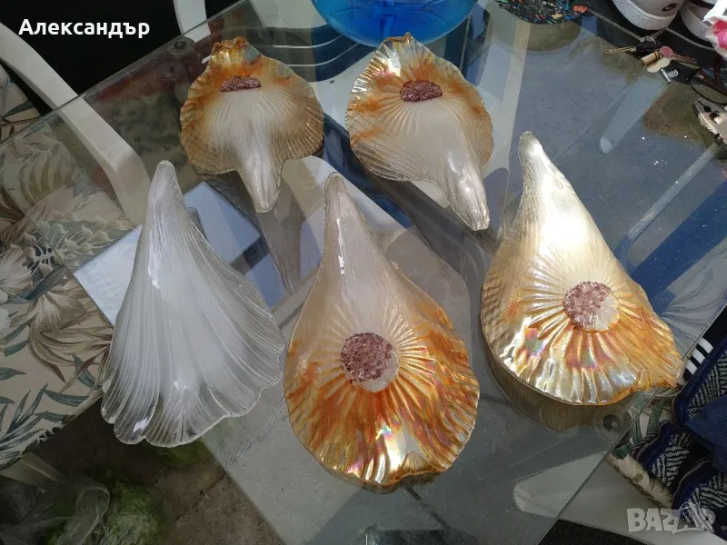 Стъклени листа, снимка 1