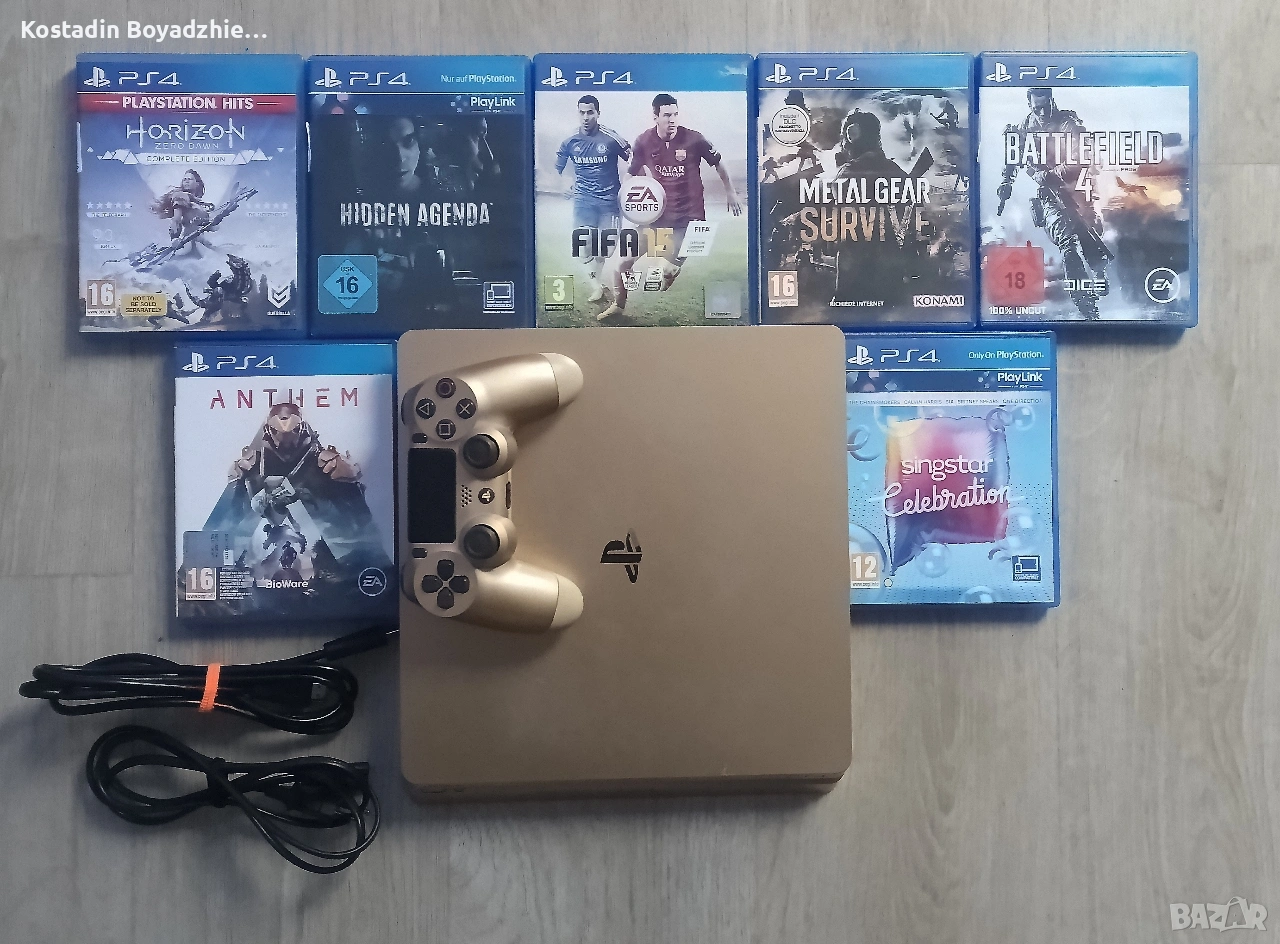PS4 gold edition , снимка 1