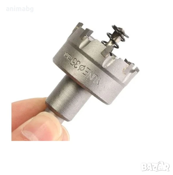 ANIMABG Боркорона за метал с твърдосплавни пластини 22мм, снимка 1