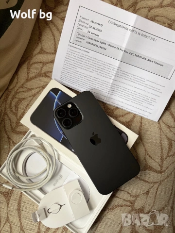 İphone 16 pro max 512 gb 100%, снимка 7 - Apple iPhone - 54041908