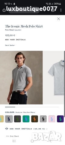 Чисто нова без етикет тениска Ralph Lauren L, снимка 7 - Тениски - 51660325