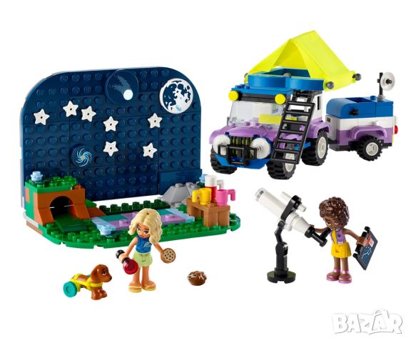 LEGO® Friends Space 42603 - Къмпинг джип за наблюдение на звездите, снимка 3 - Конструктори - 45658844