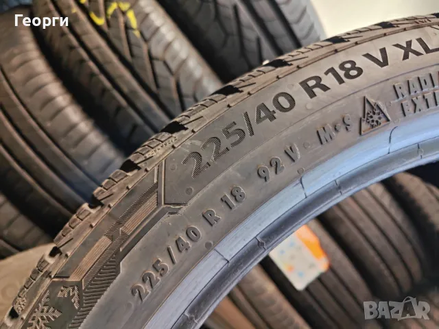 2бр.зимни гуми 225/40/18 Barum, снимка 4 - Гуми и джанти - 50107834