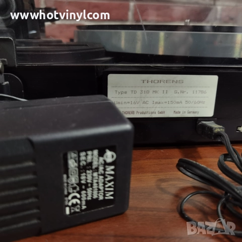Грамофон Thorens TD 318, снимка 4 - Грамофони - 52691992