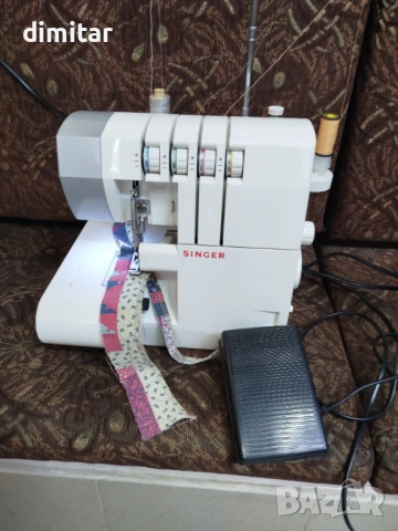 Оверлог SINGER 14SH754, снимка 2 - Шевни машини - 53721907