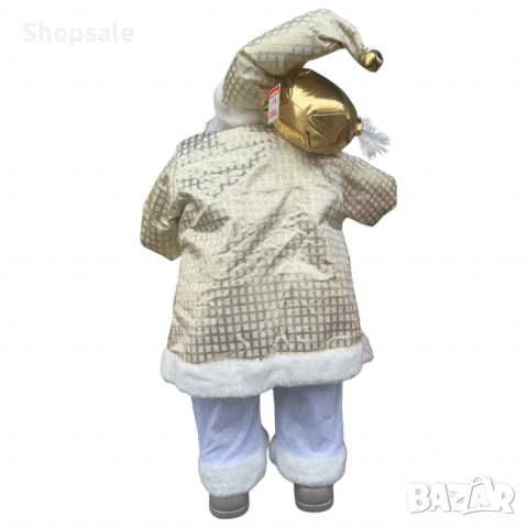 Златният Дядо Коледа – мигновено празнично настроение у дома!, снимка 3 - Декорация за дома - 52696399