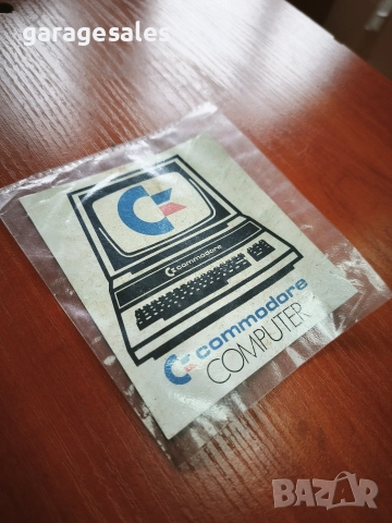 Винтидж стикер за колекция COMMODORE Computer, снимка 2 - Антикварни и старинни предмети - 52791844