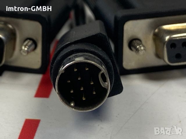  Сериен кабел RS232 ( 2 бр.)  DB9 Мъжки към букса 9pin - 3m, снимка 3 - Друга електроника - 45092285