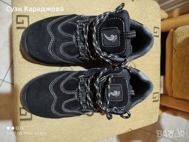 Велурени защитни работни обувки, снимка 7 - Други - 53214669