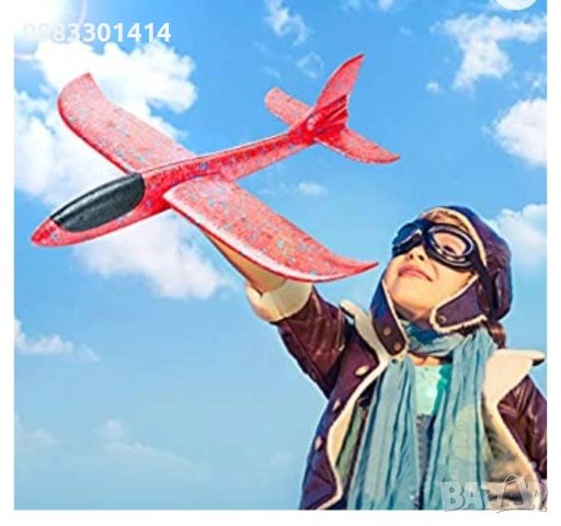 Намаление! Детски самолет от стиропор, снимка 8 - Други - 52830759