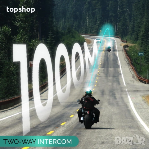 Нови 2 бройки интеркоми SWAREY V8 Мотоциклетни Bluetooth слушалки, интерком за каска с FM ..., снимка 11 - Аксесоари и консумативи - 52339648