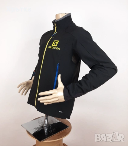 Salomon Momentum - Оригинално мъжко софтшел яке размер S-M, снимка 3 - Якета - 53929025