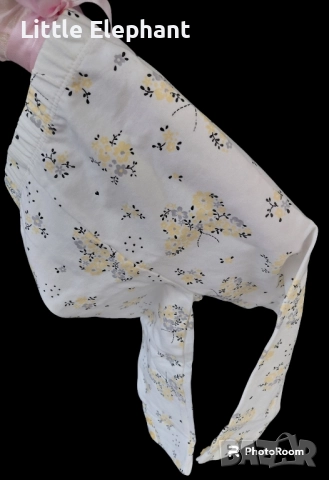 Клинче за 12-18 мес мом пеперудени цветя черно и жълто,колекция"Butterflies",Англия/нова