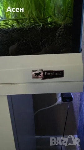 Аквариум Ferplast 125l комплект, снимка 6 - Аквариуми - 52799319