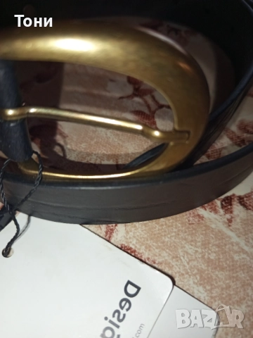 DESIGUAL Оригинал Нов Дамски Колан от Естествена Кожа с Етикет 110см. , снимка 17 - Колани - 52703290