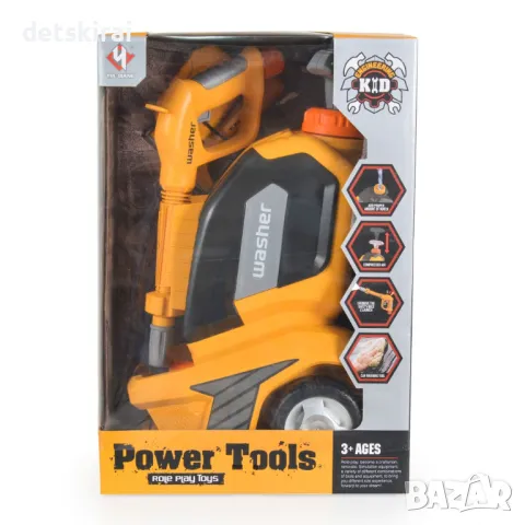 Водоструйка с аксесоари T017, снимка 3 - Други - 50253744