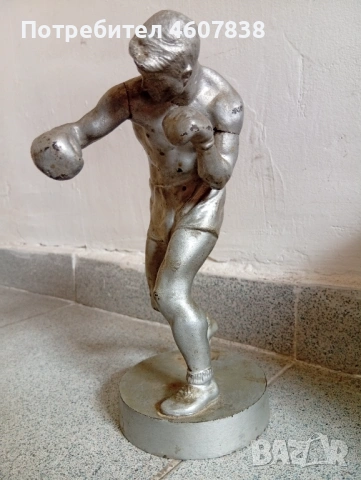 Статуетка скулптура боксьор 22/10 см, снимка 3 - Статуетки - 53579868