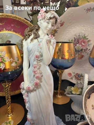 Coalport England 1991 limited edition number 4550/ 9500 “Sapphire” Код P2145, снимка 9 - Колекции - 54162230