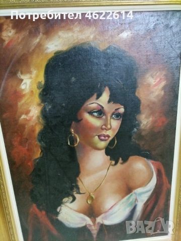 АВТОРСКА КАРТИНА МАСЛЕНИ БОИ ВЪРХУ ПЛАТНО , снимка 3 - Картини - 53117901