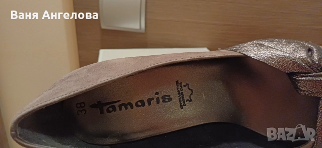 Естествен велур38, снимка 3 - Дамски елегантни обувки - 51737928