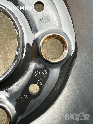4бр. Железни джанти 5х112-16цола!, снимка 4 - Гуми и джанти - 54087872