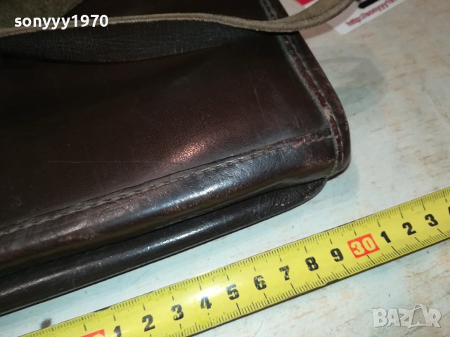 СТАРА КОЖЕНА ЧАНТА-РЕЛИКВА ОТ СОЦА 0709251047, снимка 10 - Антикварни и старинни предмети - 51630976