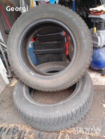 Зимни гуми с железни джанти 195 65 15 VW Skoda Audi, снимка 7 - Гуми и джанти - 52468251