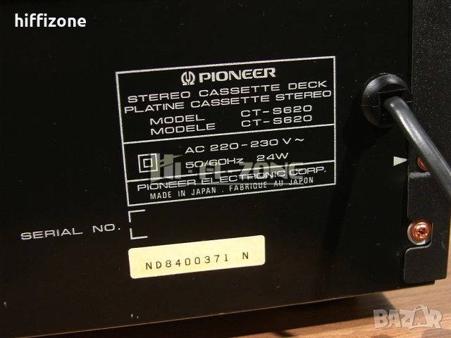 ДЕК   Pioneer ct-s620 , снимка 9 - Декове - 54301341