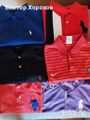 Polo.Nike,USPA  - Тениски, снимка 1 - Тениски - 46682954