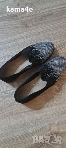 Италиански обувки-естествена велур 40н, снимка 3 - Дамски ежедневни обувки - 45915723