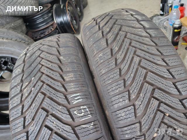2бр.зимни гуми MICHELIN 225 55 17 DOT21 цена за брой, снимка 2 - Гуми и джанти - 54082061