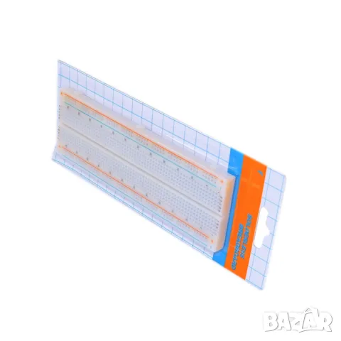830 точкова без спойка макетна платка за свързване, снимка 3 - Друга електроника - 47240728