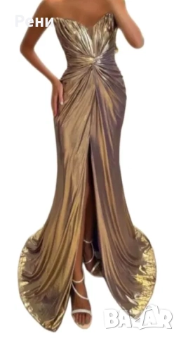 Бляскава официална рокля , снимка 3 - Рокли - 52493275