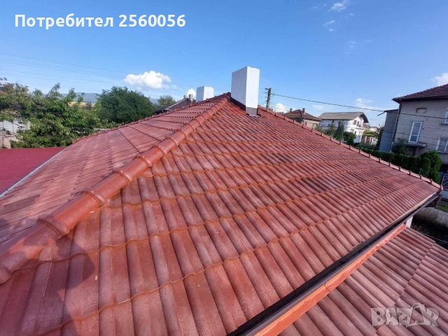 Нов покрив ремонт и изграждане на покриви отстраняване на течове пренареждане на керемиди и д-р, снимка 4 - Ремонти на покриви - 45711297
