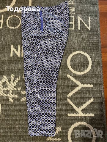 Многоцветен панталон H&M тип цигара, с цип отстрани, снимка 5 - Панталони - 45791781