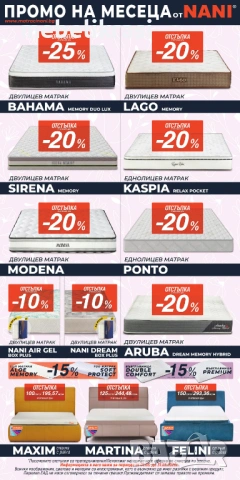 Матрак ТИРЕНА- двулицев с отстъпка -10% до края на месеца, снимка 3 - Матраци - 42246517