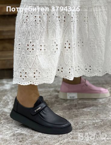 Дамска модерни обувки MAGZA  кецове от ЕСТЕСТВЕНА КОЖА, снимка 2 - Кецове - 41854360