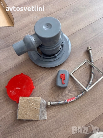 Сифон за вграждане в плоча Peštan Confluo Dry 1 Ceramic 10x10, снимка 2 - Други стоки за дома - 52567141