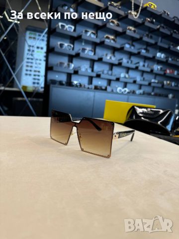 Слънчеви очила с UV400 защита с черен обикновен калъф Fendi - Различни модели и цветове Код D143, снимка 2 - Слънчеви и диоптрични очила - 46415702