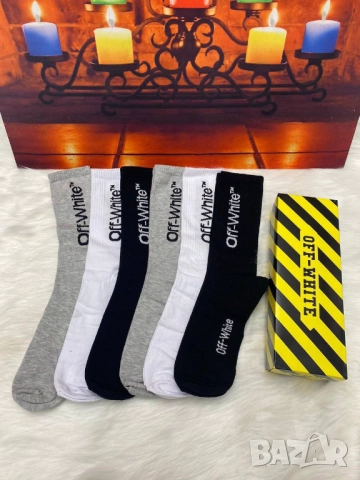 чорапи в кутия fendi calvin klein louis vuitton , снимка 17 - Дамски чорапи - 51442117