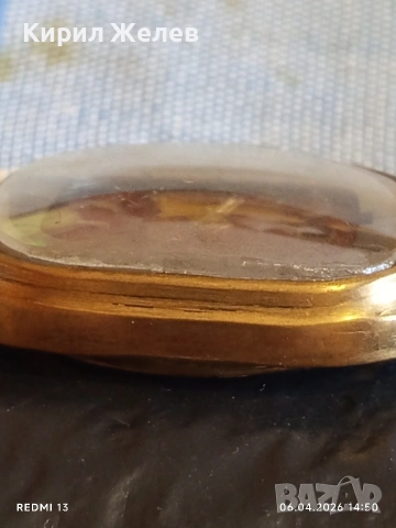 Стар механичен часовник СЛАВА СССР мъжки позлатен за КОЛЕКЦИЯ 54504, снимка 7 - Антикварни и старинни предмети - 54109717