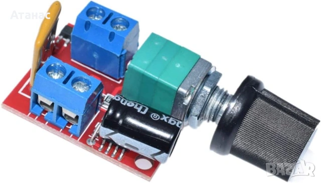 PWM регулатор на обороти за DC електромотор