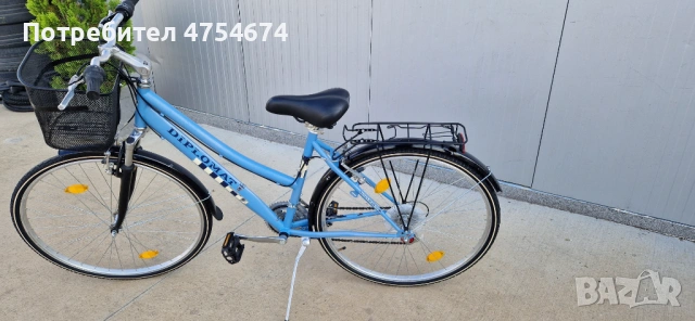 Дамски велосипед DIPLOMAT колело с кошница 28", снимка 11 - Велосипеди - 53785076
