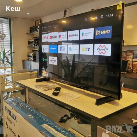 Смарт Телевизор Finlux 43-FFA-6230 (android TV), снимка 3 - Телевизори - 53248154