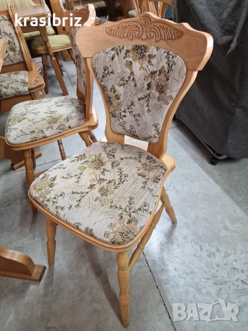 К-т Масивен Кухненски Ъгъл с Разтегателна Трапезна Маса и 2бр.Стола-внос от Германия!, снимка 7 - Маси - 53886204