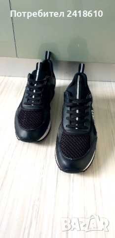 Emporio Armani EA7 Sneakers Mens Size 42/26.9см US 8.5 UK 8 ОРИГИНАЛ! Мъжки Спортно - елегантни!, снимка 5 - Кецове - 52335652
