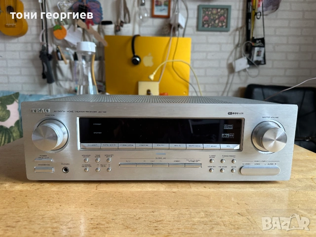 Усилвател TEAC A 10D  - AV RECEIVER TEAC / TASCAM, снимка 2 - Ресийвъри, усилватели, смесителни пултове - 53889748