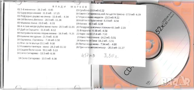 Продавам CD дискове с музика в мр3 формат, снимка 15 - CD дискове - 46616553